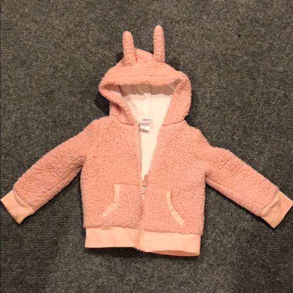 Pink fluffy toddler zippy - Picture 1 of 1